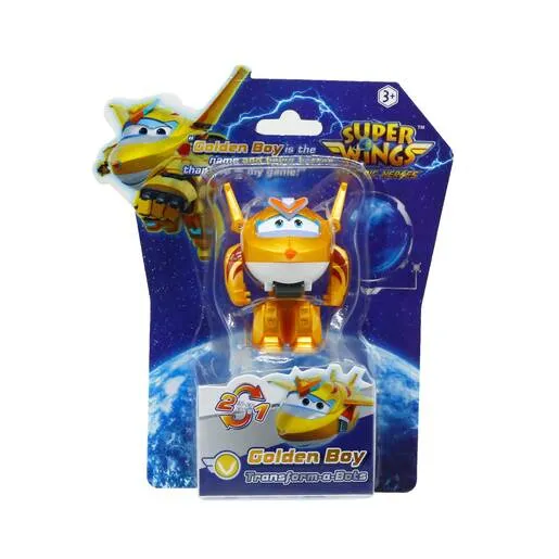 SUPER WINGS Transform-a-Bots Golden Boy