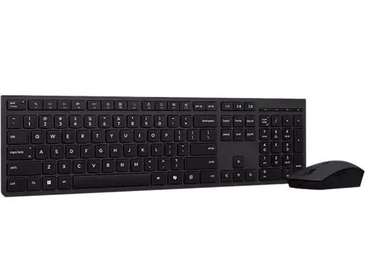 Tastatura Lenovo Professional Wireless Rechargeable Keyboard and Mouse Combo AI - US English