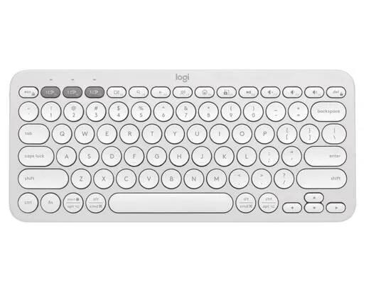 Tastatura LOGITECH K380s Bluetooth Pebble Keys 2 US bela