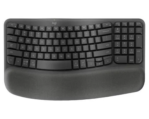 Tastatura LOGITECH Wave keys US crna