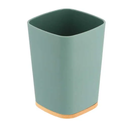 Tendance casa za cetkice 7,5x7,5cm abs/bambus zelena