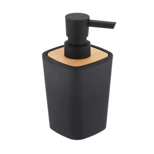 Tendance dozer za sapun 7,5x7,5x15,5cm abs bambus crna