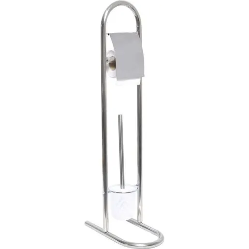 Tendance drzac toalet papira i wc cetke 17,5x29,5x80 cm nerdajuceg celika hrom