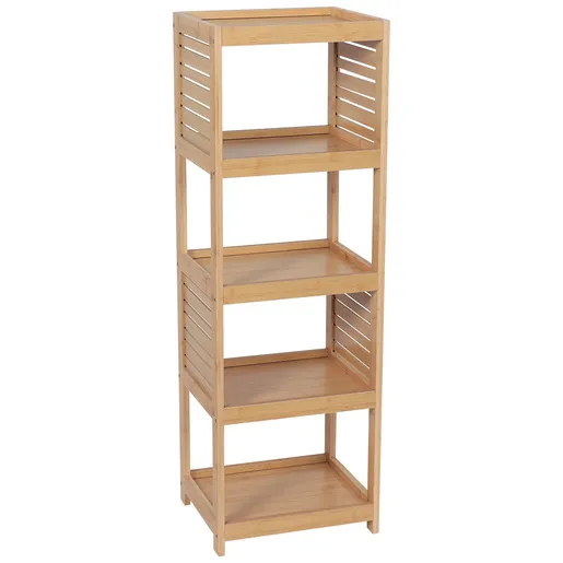 Tendance kupatilski ormarić sa 5 polica trinidad 37x30x109cm mdf bamboo