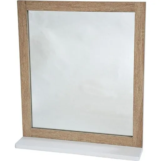 Tendance ogledalo stockhlom 48x10x53,5cm mdf bambus bela