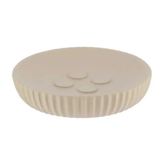 Tendance posuda za sapun 11x2,4 cm poliresin sivo smedja