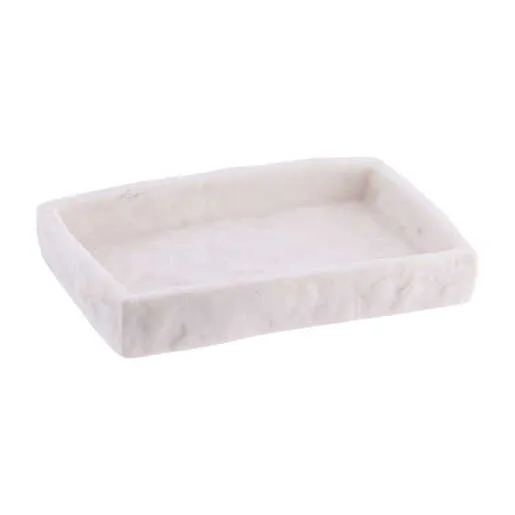 Tendance posuda za sapun 2x13x9 cm poliresin bela
