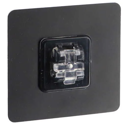 Tendance pvc samolepljiva osnova za žičanu galanteriju 8 x 0,1 x 7,5 crna