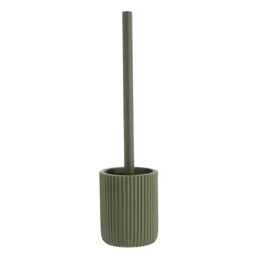 Tendance wc četka pruge 37x9 cm poliresin zelena
