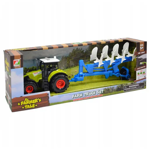 Traktor sa plugom