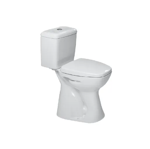 Turkuaz CeraStyle White monoblok za osobe sa invaliditetom sa odvodom u pod (simplon) 36,5x69,5x81,3 18100W