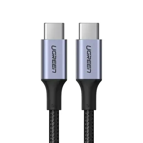 Ugreen US316, Type-C na Type-C, 2m, 5A, Black Kabl