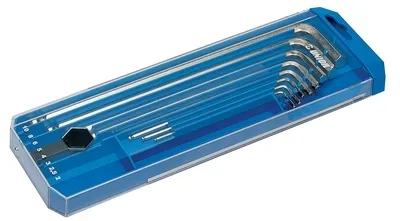 UNIOR Ključevi imbus loptasti dugi u plastičnoj kutiji 610917