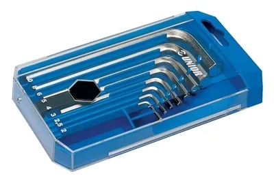 UNIOR Ključevi imbus u plastičnoj kutiji 612161