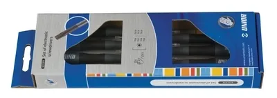 UNIOR Odvijači sa TX profilom za elektroniku u garnituri 620961