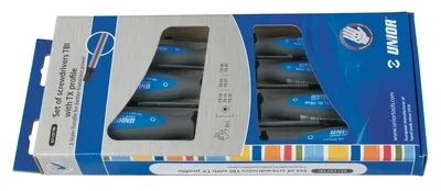 UNIOR Odvijači Torx sa TBI ručkom u garnituri 612300