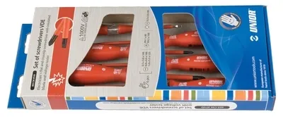 UNIOR Odvijači VDE i ispitivač napona u garnituri 617656