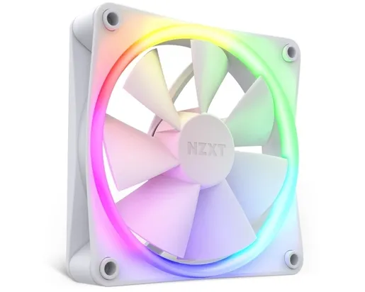 Ventilator NZXT F120 RGB 120mm, beli (RF-R12SF-W1)
