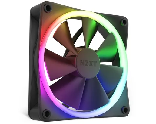 Ventilator NZXT F120 RGB 120mm, crni (RF-R12SF-B1)