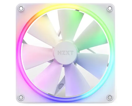Ventilator NZXT F140 RGB 140mm, beli (RF-R14SF-W1)