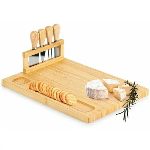 Vilde 139753 - Daska  za sir od bambusa 38,5x28x15x1,6cm