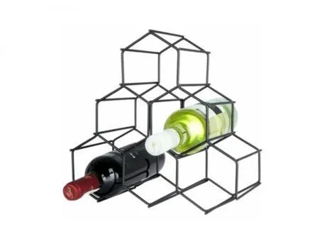 Vilde 229059 - Metalni stalak za vino 29.5 x 28.5cm