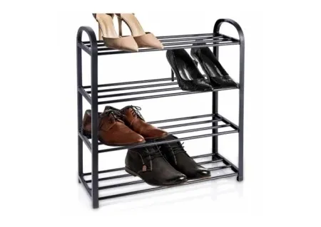 Vilde 569732 - Metlani stalak za obuću na 4 nivoa 49,5 x 18,5 x 56,5cm