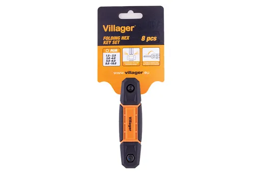 Villager Set padajućih imbus ključeva 8 kom