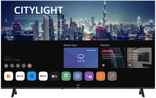 VOX UHD 65WOS684BU, 4K Ultra HD, Frameless WebOS, DVB-T2/C/S2, Dolby Audio