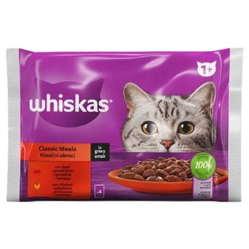 Whiskas kesice Izabrani obroci 4x85g