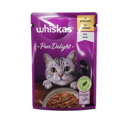 Whiskas kesice Pure delighit piletina 85g