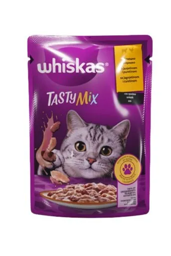 Whiskas kesice TM jagnjetina&curetina u sosu 85gr