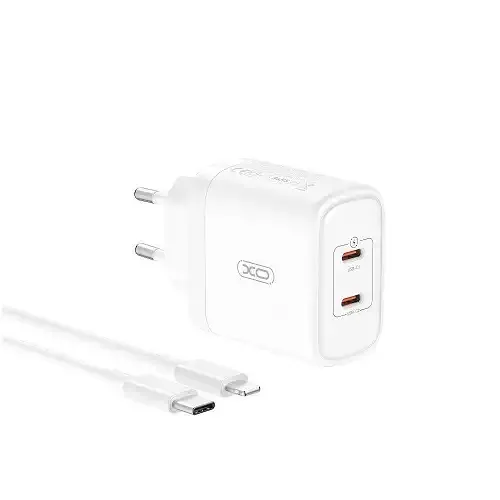 XO CE08, PD, 50W, Tip-C, White Kućni Punjač