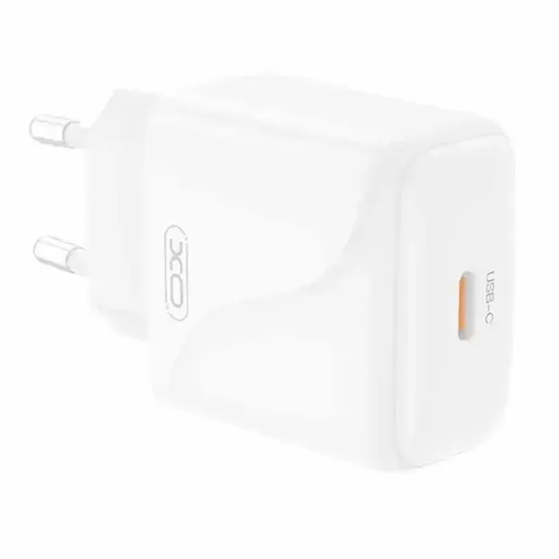 XO L141, 20W, Type-C, White Punjač za Mobilni