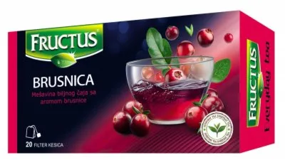 ČAJ BRUSNICA EVERYDAY FRUCTUS 40G