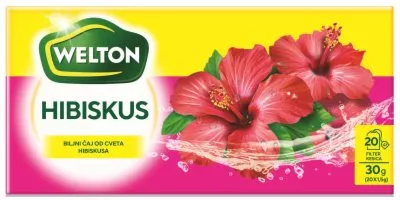 ČAJ HIBISKUS WELTON 30G
