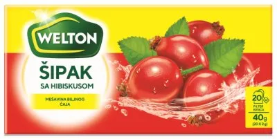 ČAJ ŠIPURAK WELTON 40G