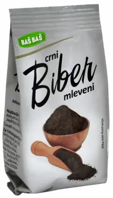 BIBER MLEVENI CRNI BAŠ BAŠ 50G