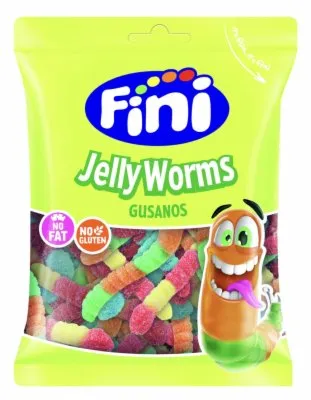 BOMBONE GUMENE WORMS FINI 90G