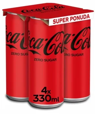 COCA-COLA ZERO 4X0.33L