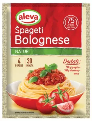 DODATAK ZA ŠPAGETE BOLOGNESE ALEVA 52G