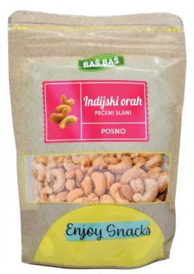 INDIJSKI ORAH PEČENI SLANI BAŠ BAŠ 75G