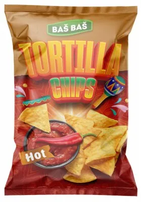 ČIPS TORTILJA LJUTA BAŠ BAŠ 125G