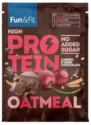 KAŠA OVSENA PROTEIN ČOKOLADA&amp;VIŠNJA FUN&amp;FIT 55G