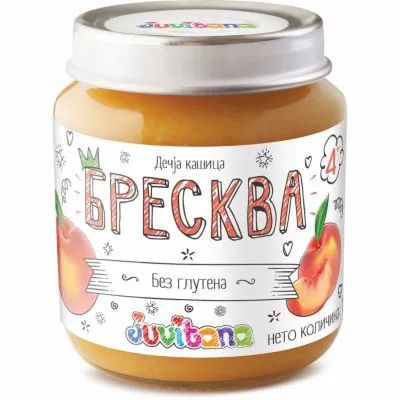 KAŠICA BRESKVA JUVITANA 128G