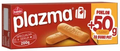 KEKS PLAZMA BAMBI 150G + 50G GRATIS