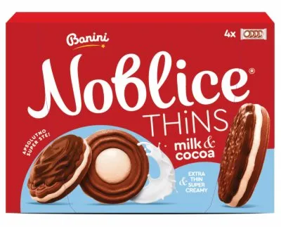 KEKS THINS MLEKO&amp;KAKAO NOBLICE 190G