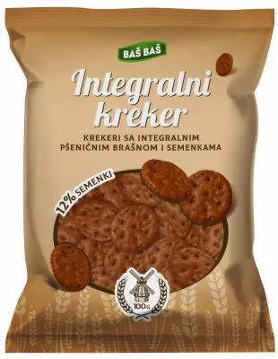 KREKERI INTEGRALNI BAŠ BAŠ 100G