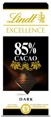 ČOKOLADA CRNA EXCELLENCE 85% LINDT 100G