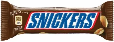 ČOKOLADA MINI SNICKERS 50G